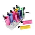 thumbnail image 4 of 10 rulos eléctricos calefactables , fáciles de para mujeres, herramienta de peinado con calor, kit para rizar cabello, 4 of 10