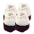 thumbnail image 2 of Bewildely Elegantes protectores antideslizantes para patas de silla, gorros, calcetines de tela para evitar arañazos y daños Cubiertas para muebles de jardín Morado oscuro, 2 of 6