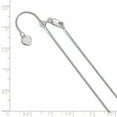 thumbnail image 2 of Leslie's Sterling Silver 1 mm Adjustable Spiga Chain (Weight: 2.75 Grams, Length: 30 Inches), 2 of 2