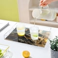 thumbnail image 6 of WOBOGO Acrylic Serving Trays 15.7x11.8 Inch Spill Proof Clear Decorative Organizer with Handle Justice Puppy, 6 of 7