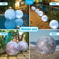 thumbnail image 3 of Tially Full Moon Solar Floating Pool Lights - 14" Inflatable Pool Decor (4 Pack), 3 of 9
