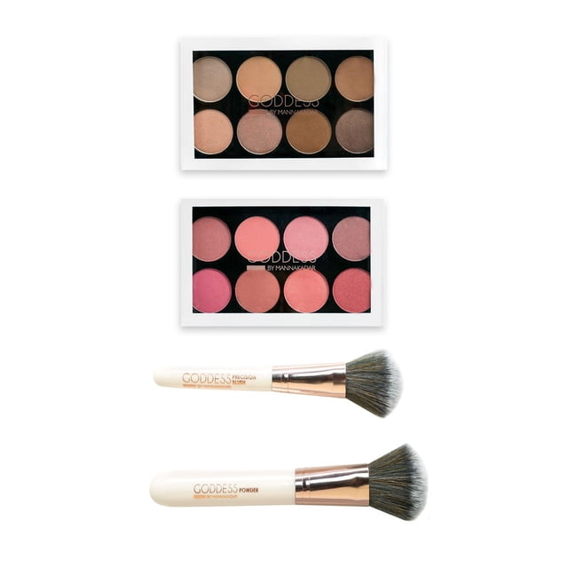 Set de maquillaje Manna Kadar Godddess Face Perfection, colección de 18 piezas