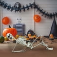 thumbnail image 6 of Clearance！2Pcs Skeleton 27.6" Life Size Full Body Posable Joints Skeletons,Skeleton Prop Human Full Size Skull Hand Life Body Anatomy Model, Decoration Spooky Scene Party Favors, 6 of 9
