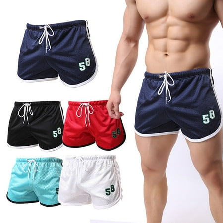 - Men's Summer Breathable Shorts Gym Sports Running Sleep Casual Short Pants M-XXXL