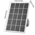 thumbnail image 4 of 3W 5V 2Pin Cable Line Output Solar Charging Panel for Advertising Light LED Lamp, 4 of 6