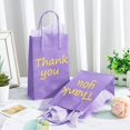 thumbnail image 4 of Bolsas de regalo DjinnGlory, color morado y lavanda con papel de seda, paquete de 24, 4 of 9