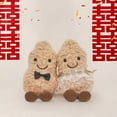 thumbnail image 1 of Plush Toy Series - Animal Kapibal Plush Toys - Wedding Throwing Dolls - Wedding Peanuts (Pair) 12cm, 1 of 1