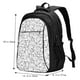 thumbnail image 5 of Fotbe Black White Music Mochila con Estampado y Puerto USB para Hombre y Mujer, Mochila Antirrobo, Mochila de Viaje, Mochila Escolar, Mochila Universitaria, 5 of 7