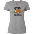 thumbnail image 3 of Inktastic My Spirit Animal is a Sloth with Sloth Illustration Women's T-Shirt, 3 of 5