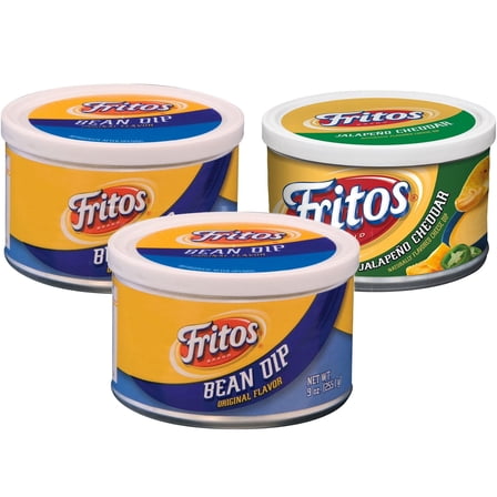 Fritos Dips Variety Pack, 9 Ounce (3 Pack)