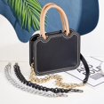 thumbnail image 5 of 3 Colors Purse Chain Handle 16.26 inch Handbag Strap Spray Painted CCB Plastic Bag Handles Crossbody Shoulder Handle Strap with Swivel Clasps for Bag Purse DIY Making Accessories, 5 of 9