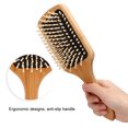 thumbnail image 4 of Peine De Bambú Peine De Color Madera Peine De Color De Madera Peine De Cepillo De Masaje Profesional Peine Cuidado Del Cabello De Bambú Saludable CombHeart ANGGREK Corazón, 4 of 8