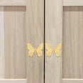 thumbnail image 7 of Masteelf  Funky Cabinet Knobs and Pulls Brass Butterfly Handle Mother, 7 of 7