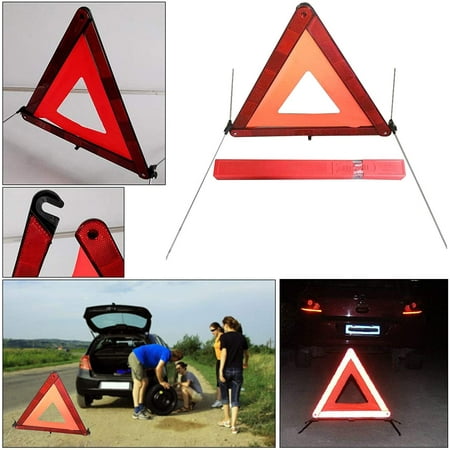 Visibility Car Emergency Roadside Kit Safety Triangle Warning Kit Car Roadside Emergency Kit With Reflective Warning Triangle Visibility Roadside Vest For Car Trucks Walmart Canada