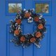 thumbnail image 3 of Corona de puerta de entrada Nallwabiu, corona de Halloween, puerta de entrada, pared, ventana, vacaciones, granja, porche, patio, decoración de jardín, 12 pulgadas, 3 of 4