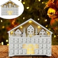 thumbnail image 1 of Countdown To Christmas Wooden LED Lighted Advent Calendar 24 Drawers, 1 of 9