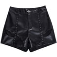 thumbnail image 4 of Pantalones cortos de verano Sonducket Estilo gótico para mujer S, 4 of 6