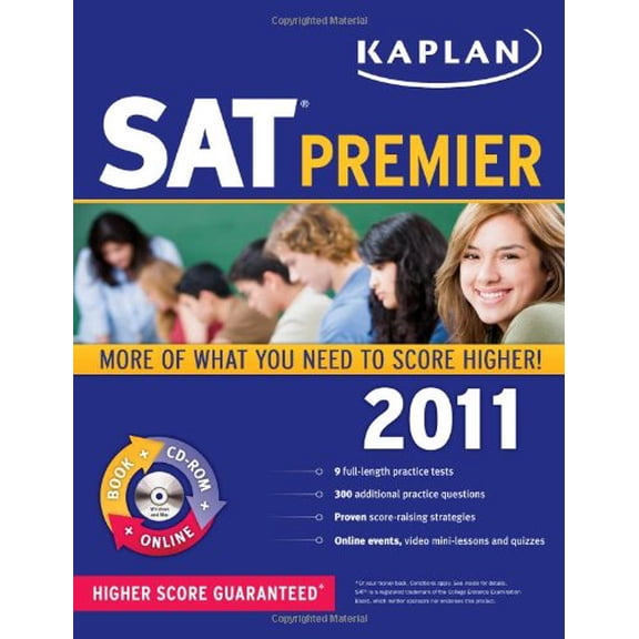 Pre-Owned Kaplan SAT 2011 Premier with CD-ROM (Paperback) 1419549960 9781419549960