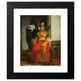 thumbnail image 2 of Alfred Dehodencq 15x18 Black Modern Framed Museum Art Print Titled - Jewish Married in Morocco (ca 1870), 2 of 5