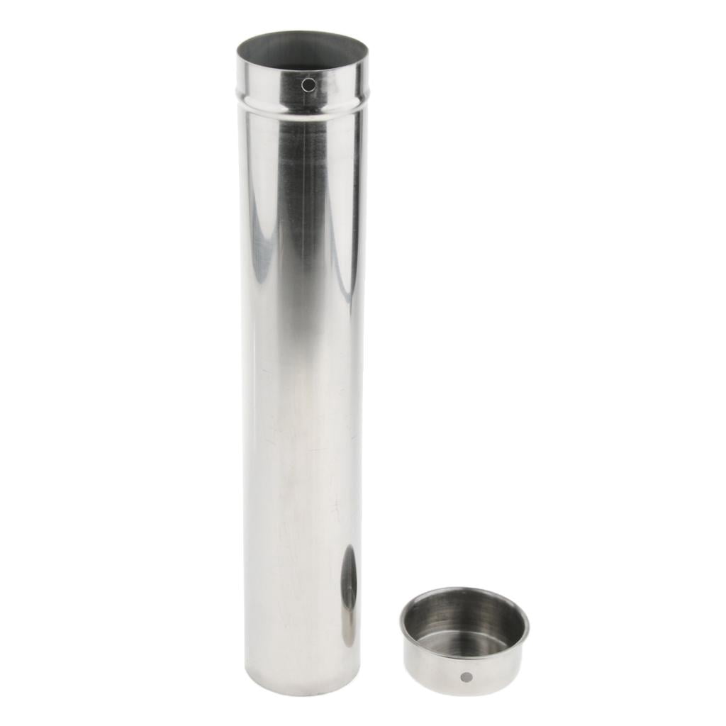 Zxpjkyu Stainless Steel Sterilizing Boxes Pipette Tube 35cm 14'', to storage and protect