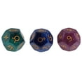 thumbnail image 2 of Dados de Astrología Sunnimix Paquete de 3 de 12 Caras Perlados, 2 of 7