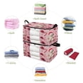 thumbnail image 4 of Foldable Clothes Storage Bags Clothes Organizer Bin with Clear Windows for Clothes Bedding Teddy Bear, 4 of 6