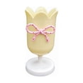 thumbnail image 2 of Tulip Bow Pen Holder, Back to School Tulip Bow Multifunctional Desktop Pen Organizer, Cute Decorative Stationery Cup, Desktop Ornament for Home School Study and Office, 2 of 6