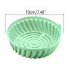 thumbnail image 1 of PEONAVET Silicone Bol en pour Friteuse Pot Rond Doublures Réutilisables Accessoires de Panier de Friteuse - Remplacement des Doublures en Parchemin - [7.5 Pouces], 1 of 3
