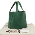 thumbnail image 2 of Pre-Owned Hermes Picotin Lock MM 22 Handbag Taurillon Vert Moyen W Engraved, 2 of 5