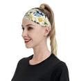 thumbnail image 3 of Daiia Bees Collecting Nectar printed Men's Performance Headband,Sports Headbands,Moisture Wicking Workout Headband, 3 of 9