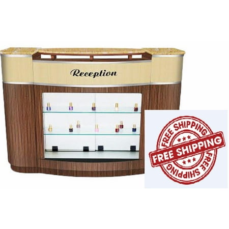 Reception Desk Verona Ii For Nail Beauty Barber Or Styling Salon
