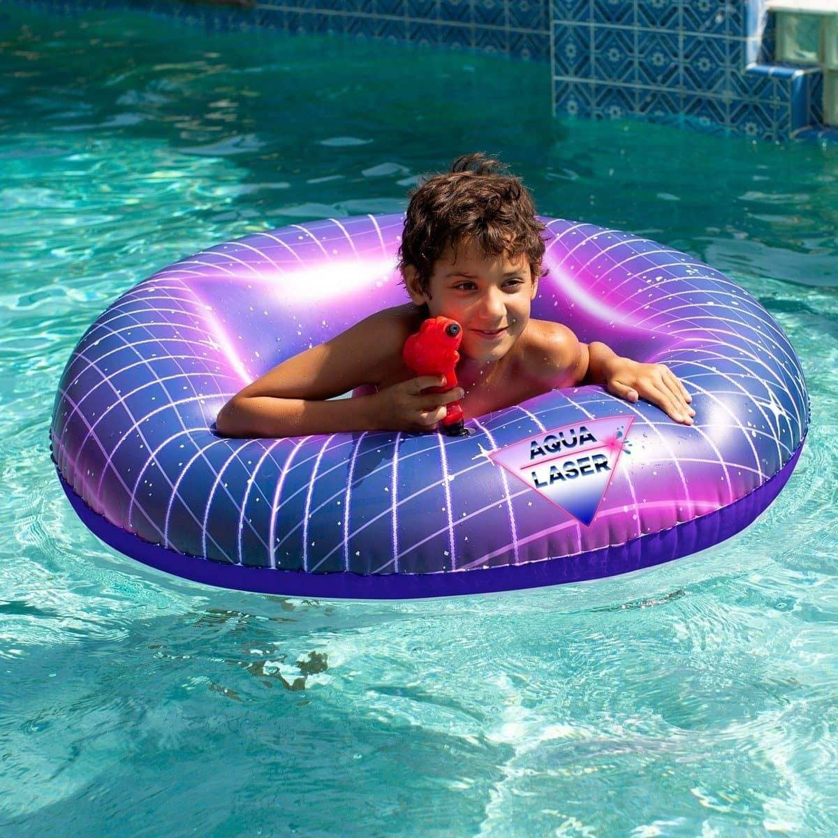 POOLCANDY AQUA LASER POOL TUBE WATER GUN & SOUND EFFECTS
