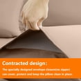 thumbnail image 4 of TAIMIT Beige King Size Comforter Set - 7 Pieces, Bed in a Bag Bedding Sets with All Season Soft Quilted Warm Fluffy Reversible Comforter,Flat Sheet,Fitted Sheet,2 Pillow Shams,2 Pillowcases, 4 of 5