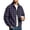 Navy, variant on CCRFTGI Mens Jacket Corduroy Bomber Full Zip Casual Vintage Collared Long Sleeve Plaid Outdoor Fall Winter Coats for Men Dark Green L