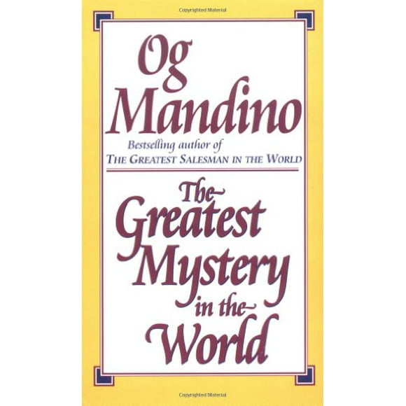 Greatest Mystery in the World 9780449225035 Used / Pre-owned