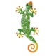 thumbnail image 1 of Gecko escultura de lagartija decorativa colgante interior y exterior para casa dormitorio jardín valla ornamento kusrkot Escultura de arte de pared de Gecko, 1 of 6