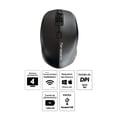 thumbnail image 2 of Mouse inalámbrico Westminster M31X, receptor usb, 1600 dpi, 4 botones, usa pilas, negro, 2 of 2