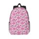 thumbnail image 1 of Easygdp Cute Watermelon Flamingo Mochila Ligera de 15 Pulgadas para Estudiantes, Mochila Cómoda para la Escuela y Viajes, Correas Ajustables, 1 of 6