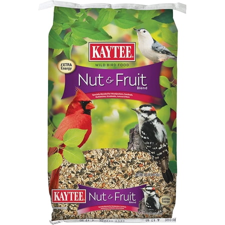 Kaytee Wild Bird Food - Nut & Fruit Blend Food  20 Pounds