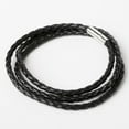 thumbnail image 5 of Uxcell 2.19 Yards 3mm Dia Leather Cord Braided String for DIY Crafts, Black 1Pack, 5 of 6