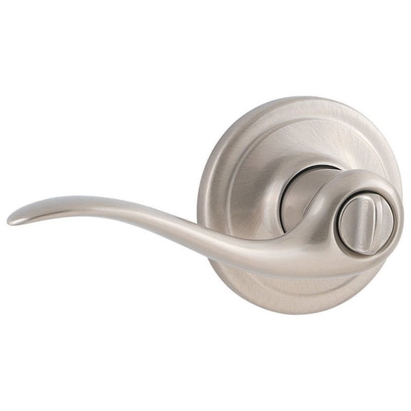 Weiser Satin Nickel Toluca Privacy Door Lever