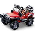 thumbnail image 1 of Sluban - Jeep Building Blocks Set with 1 Figure, 253 Pieces, 1 of 5