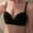 Black, variant on Samickarr Wireless Minimizer Bras for Women Sexy Lifting Gathered Up Lingerie Seamless Soft Beauty Back Minimizer Bras Breathable Adjustable Shoulder Strap Daily Bralettes