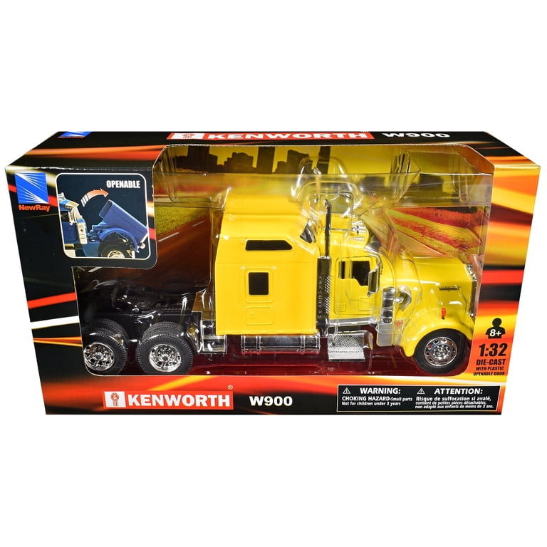 Kenworth W900 Truck Tractor Yellow 