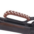 thumbnail image 4 of 2 Qty 3.5 inch Veg-Tan Leather Lever Wrap Cover For Lever-Action Rifles and Shotguns Handmade, 4 of 9