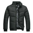 LYXSSBYX Winter Jackets for Men Clearance Men's Black Puffer Jacket