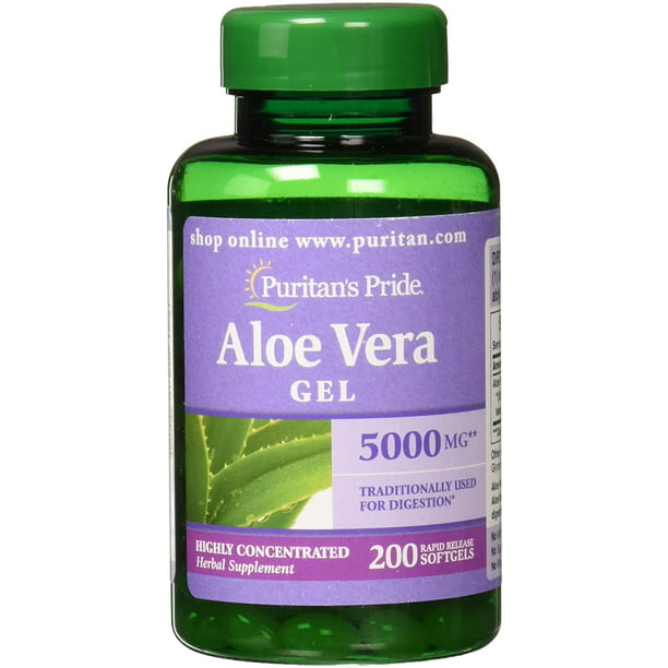 Cleanse Digestive Health Support Pure Vera Pills (200-ct) - Walmart.com