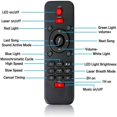 thumbnail image 4 of Proyector de cielo estrellado negro, lámpara de techo con luz LED Galaxy, luces de proyección de estrellas con temporizador, Bluetooth para Navidad/regalo para niños, 4 of 5