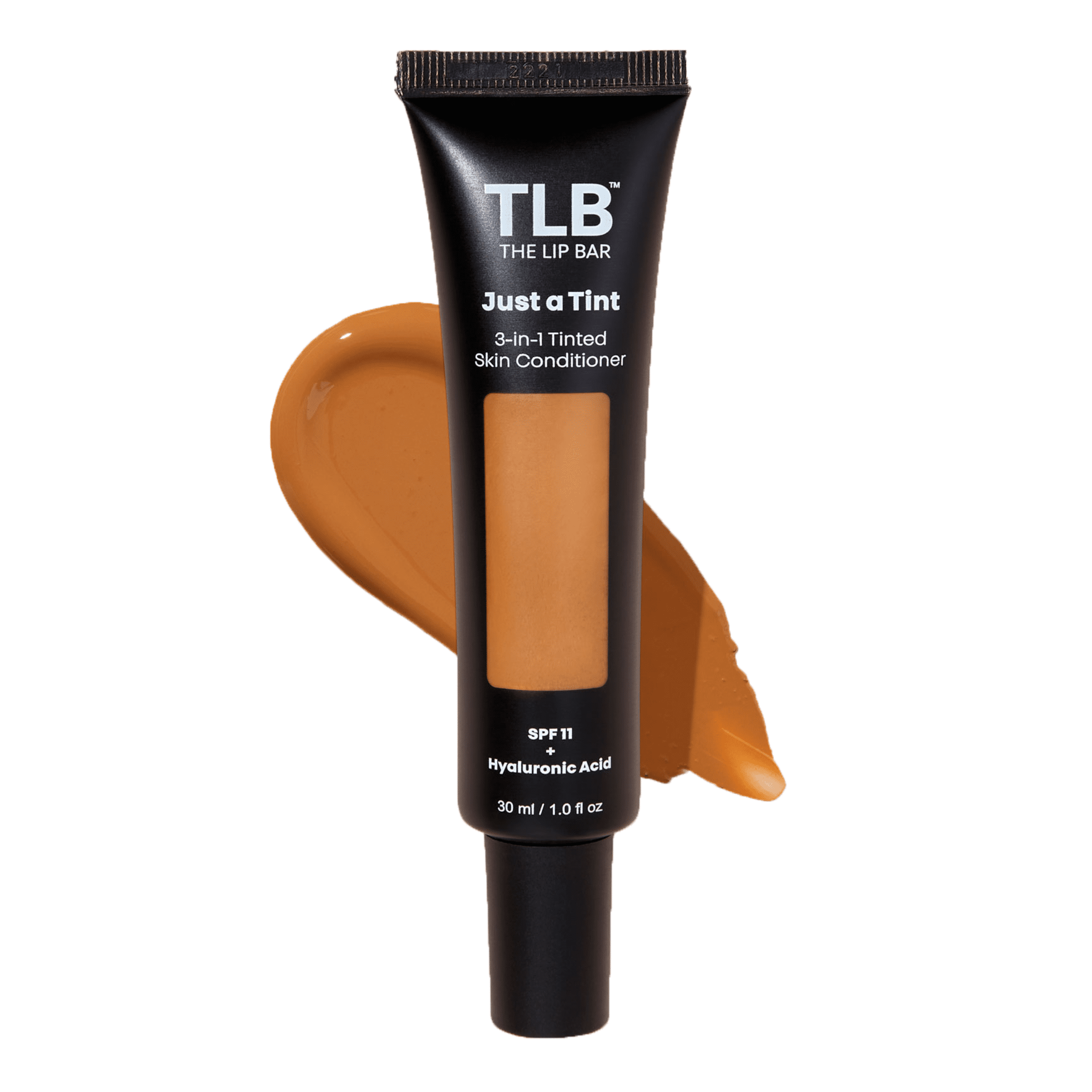 The Lip Bar Just a Tint 3-in-1 Tinted Skin Conditioner, Caramel Delight, 1.0 fl oz