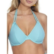 Camio Mio MARINA Halter Bikini Swim Top, US 32DD, UK 32DD, NWOT